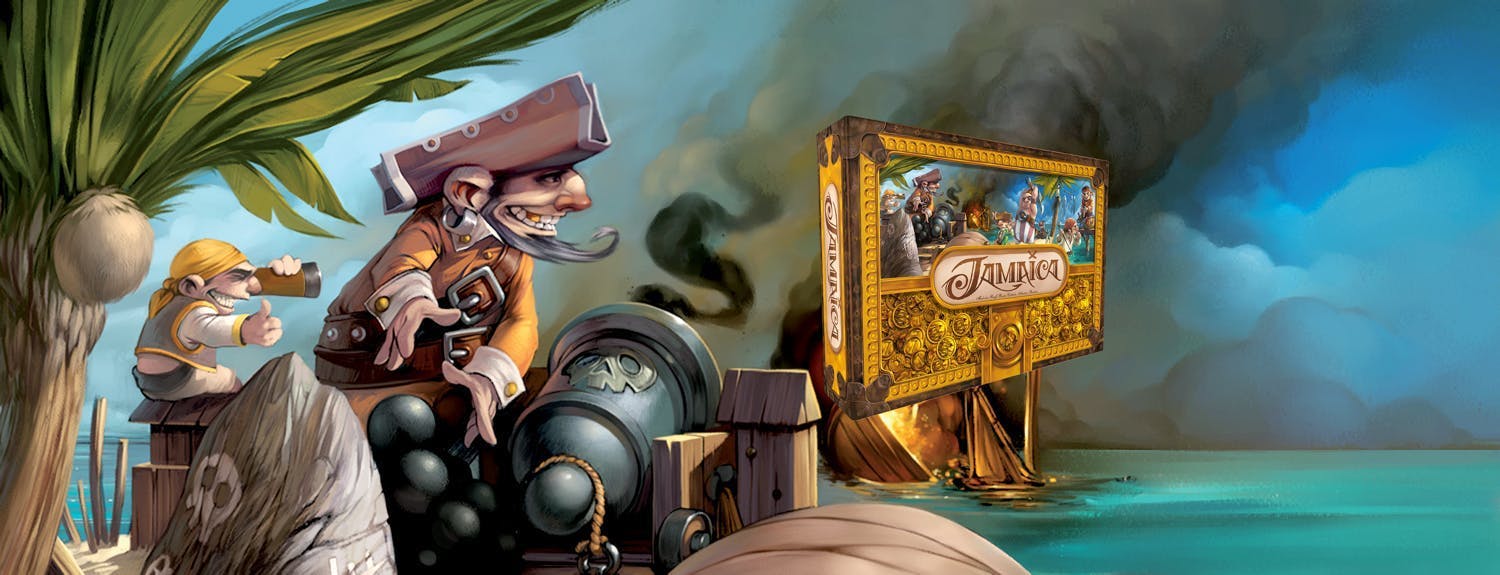 [TEST] Embarquez pour une course de bateaux pirates avec le jeu de société Jamaica