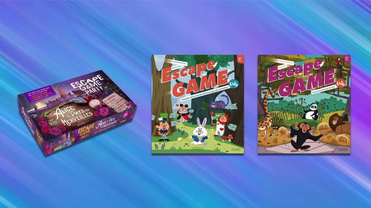 Alice au pays des merveilles à l'honneur dans nos nouveaux jeux Escape Game pour adultes... et enfants !