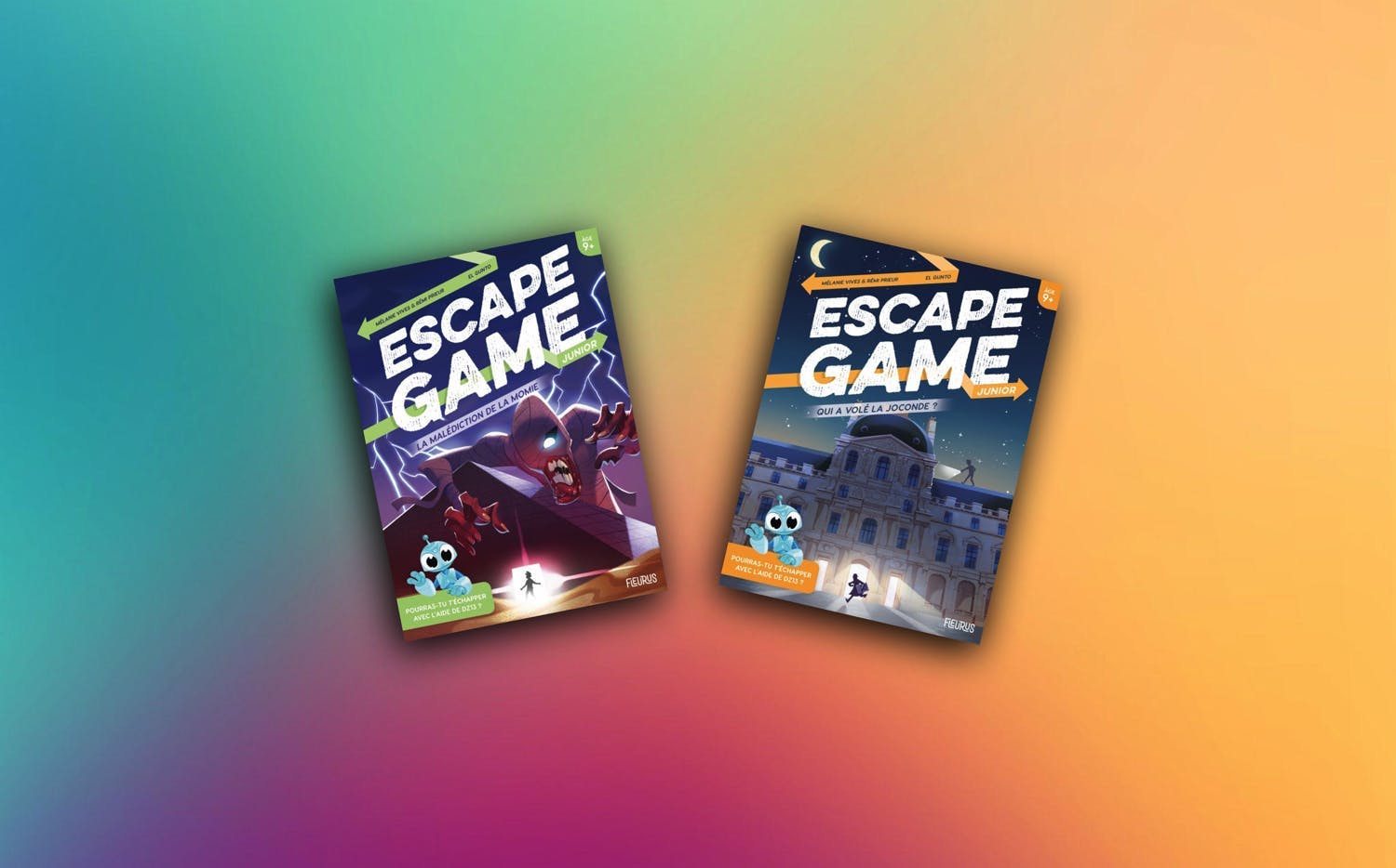 Livres Escape Game Junior : 2 nouvelles missions à haut risque !