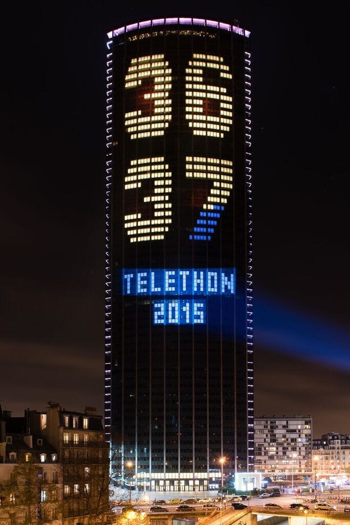 Tour Montparnasse Téléthon