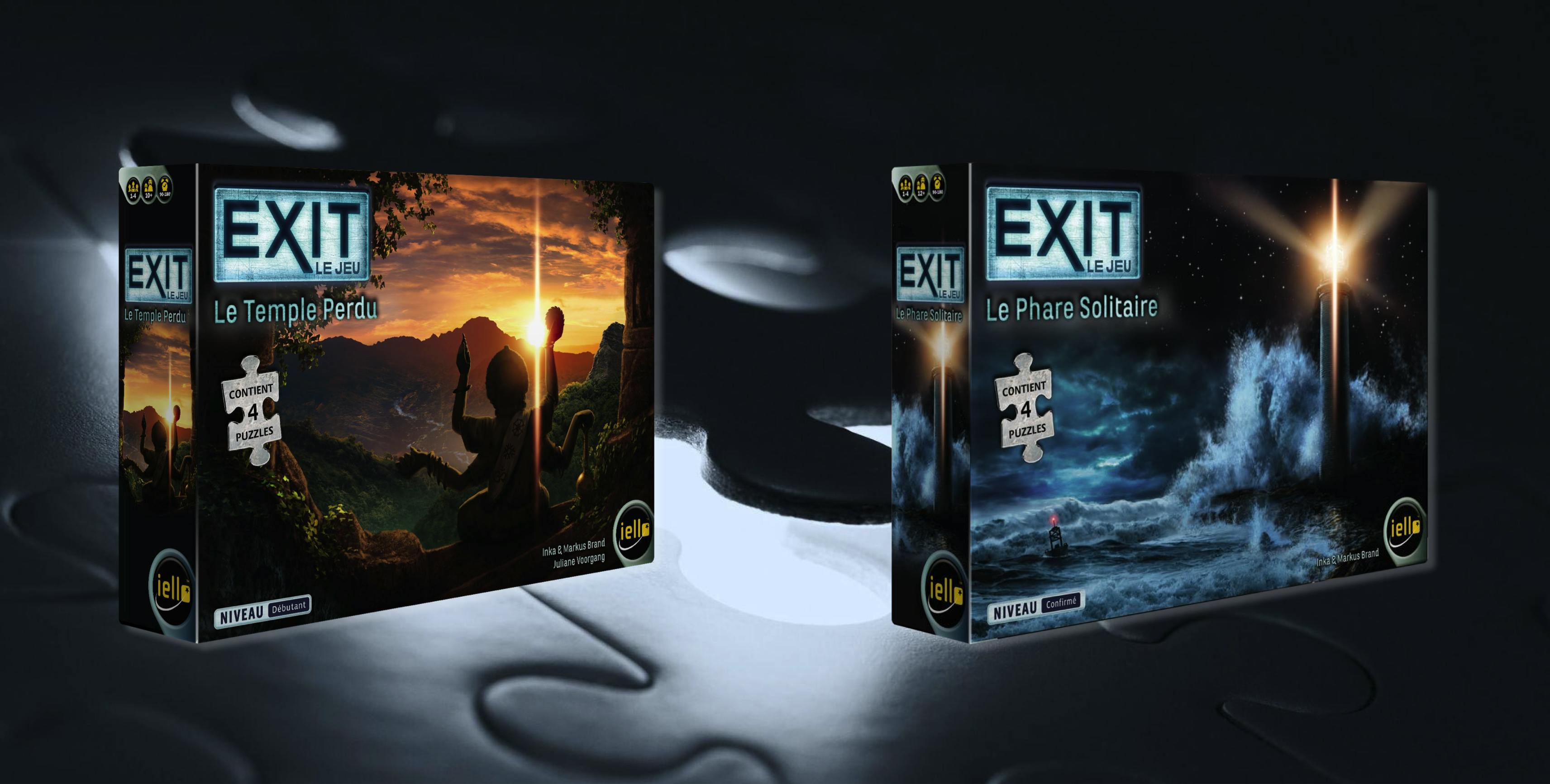 [TEST] Temple perdu, phare solitaire : les premiers jeux de société Exit Puzzle sont disponibles en France