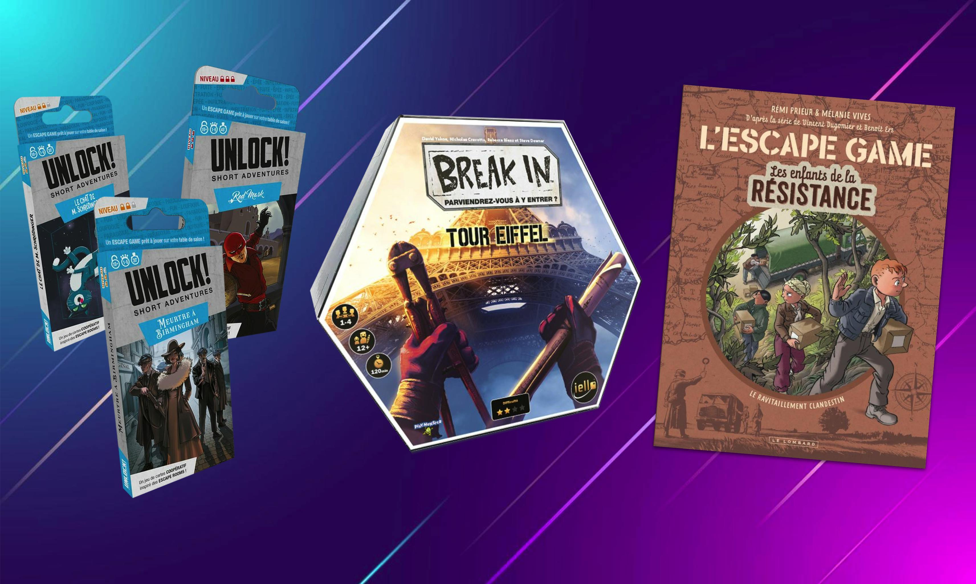 Chat de Schrödinger, tour Eiffel et Résistance : notre sélection de jeux d'escape game pour cet automne