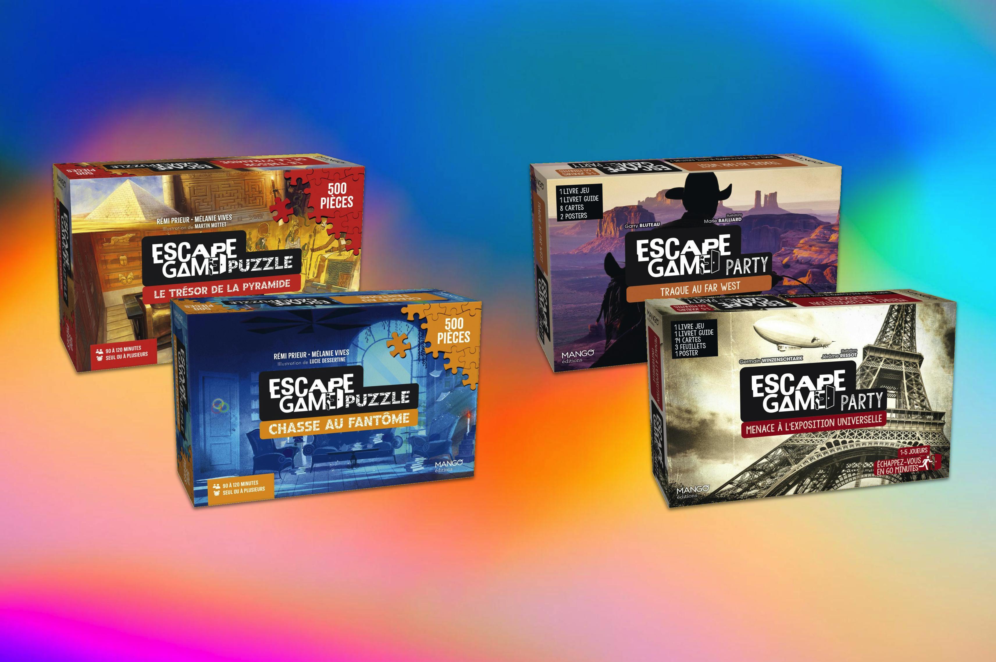 Puzzles, tour Eiffel, Far West : les nouveautés Escape Game à mettre sous le sapin !