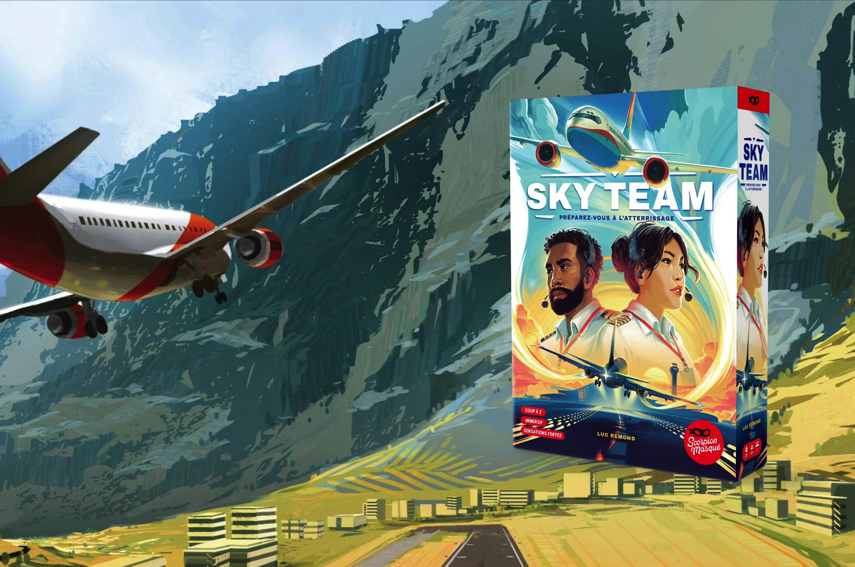 [TEST] Dans le jeu de société coopératif Sky Team, préparez-vous à l'atterrissage !