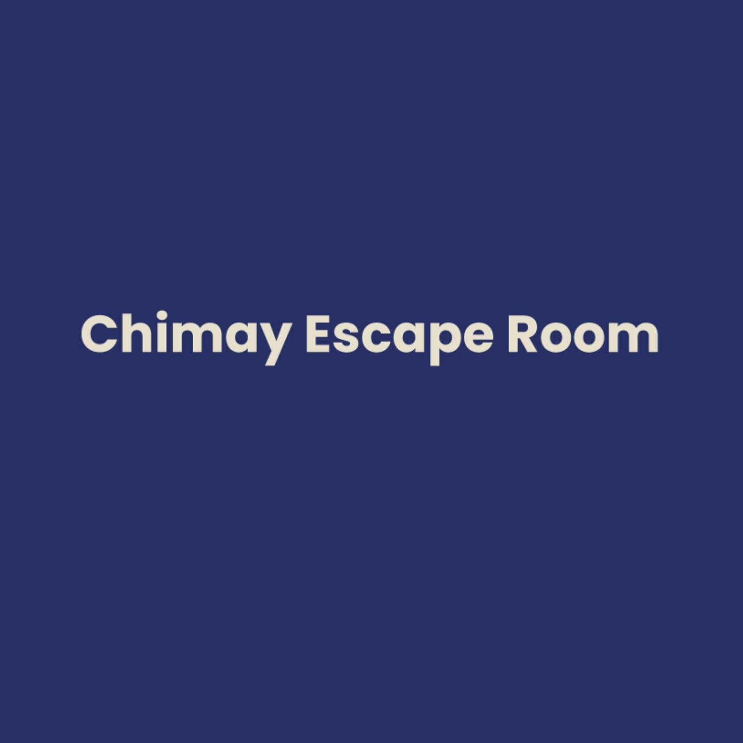 Chimay Escape Room