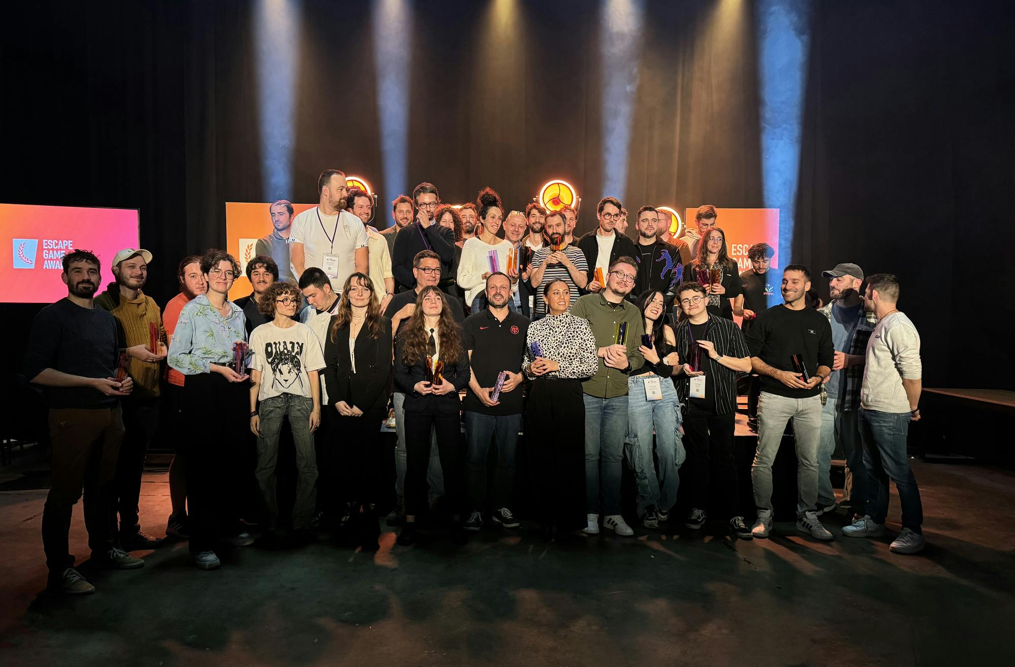 Gagnants des Escape Game Awards 2024