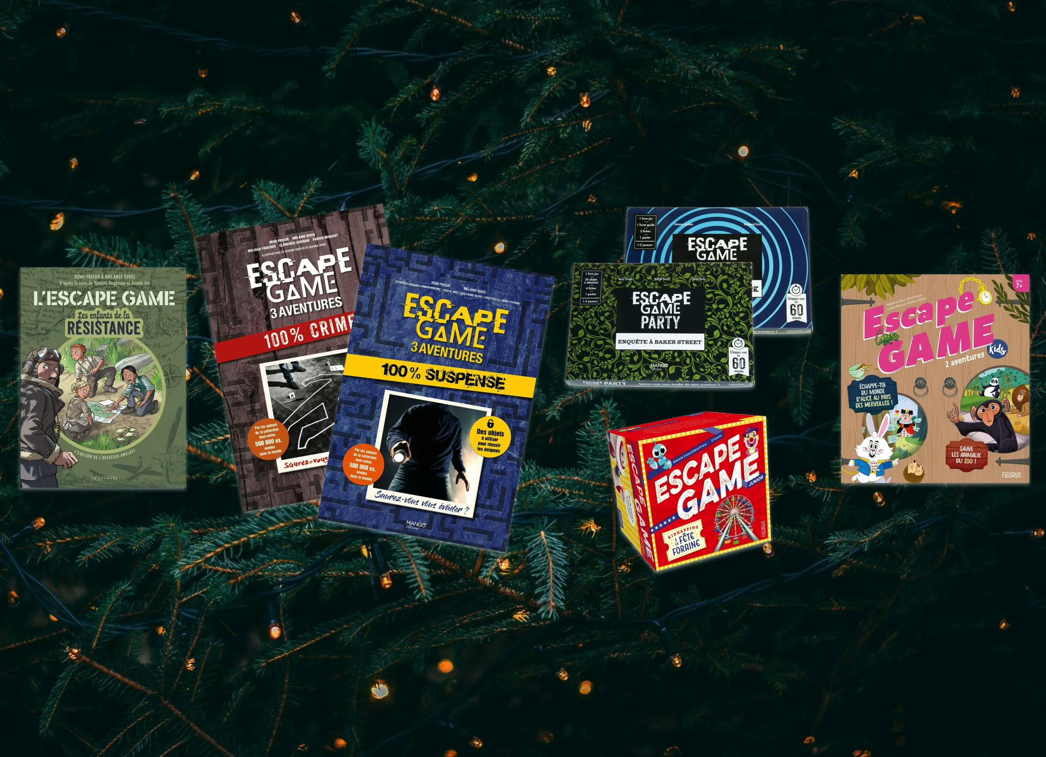 Une fin d'année riche en nouveautés pour nos collections de jeux Escape Game