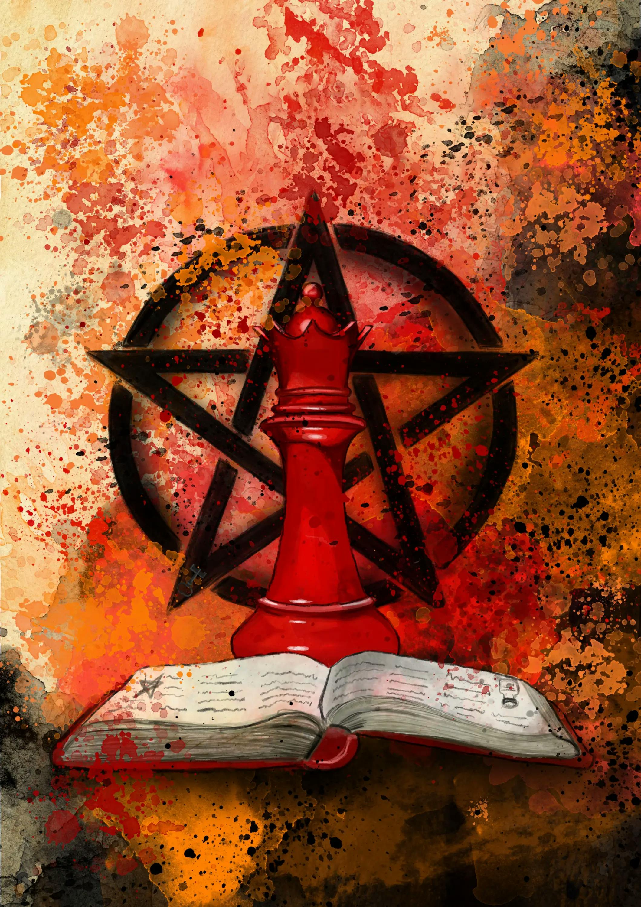 Le mystère de la Dame rouge