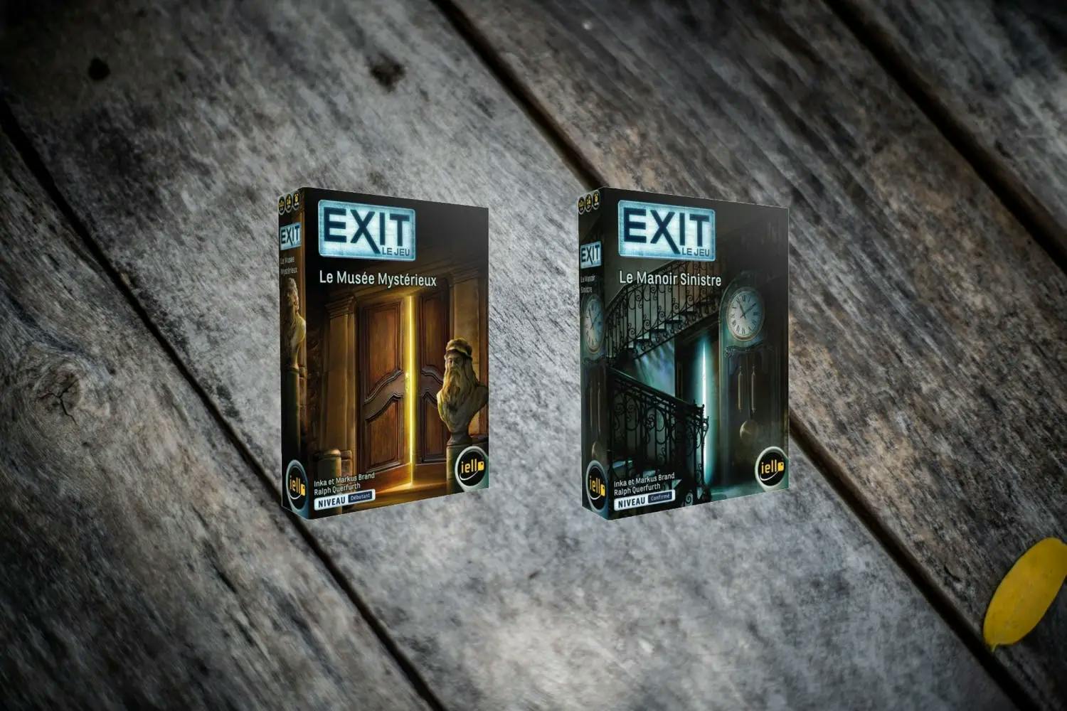 [TEST] Nouvelles boîtes de jeu Exit : explorez un musée mystérieux et un manoir sinistre