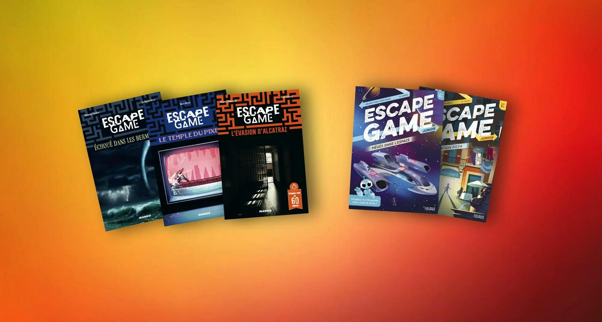 Alcatraz, Bermudes, jeux vidéo... Évadez-vous avec les nouveaux livres Escape Game !