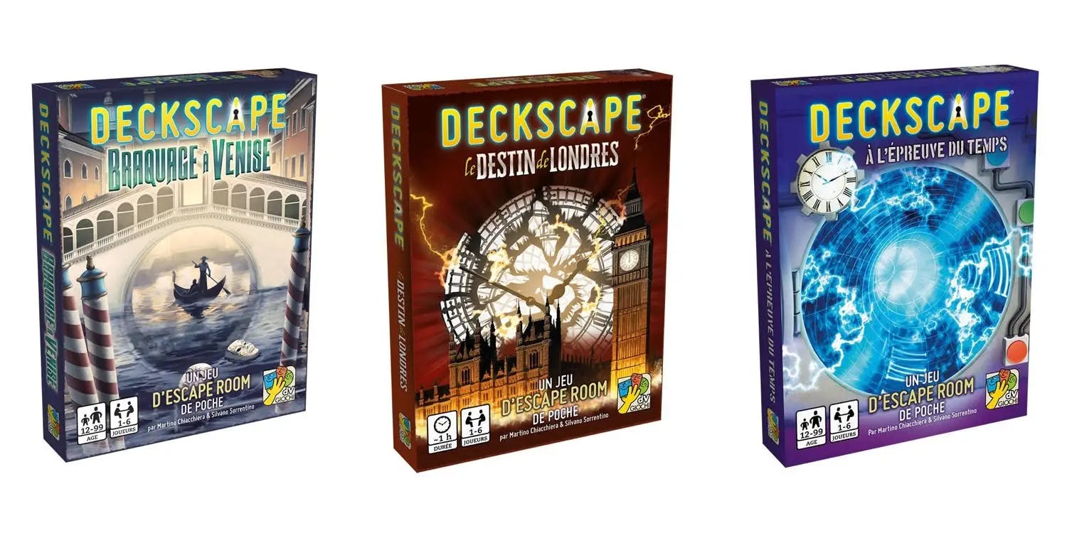 [TEST] Deckscape : un jeu de société escape game venu d'Italie