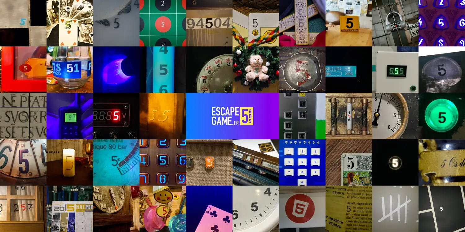 Cinq ans de passion : EscapeGame•fr fête son anniversaire !