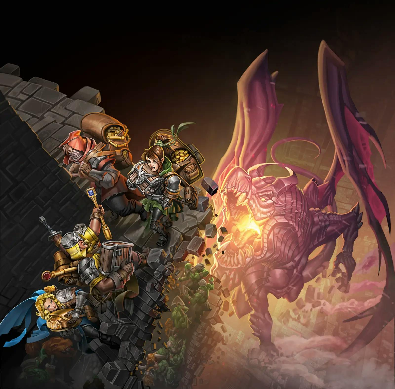 [TEST] Prenez garde au dragon qui rôde dans le jeu de société Clank !