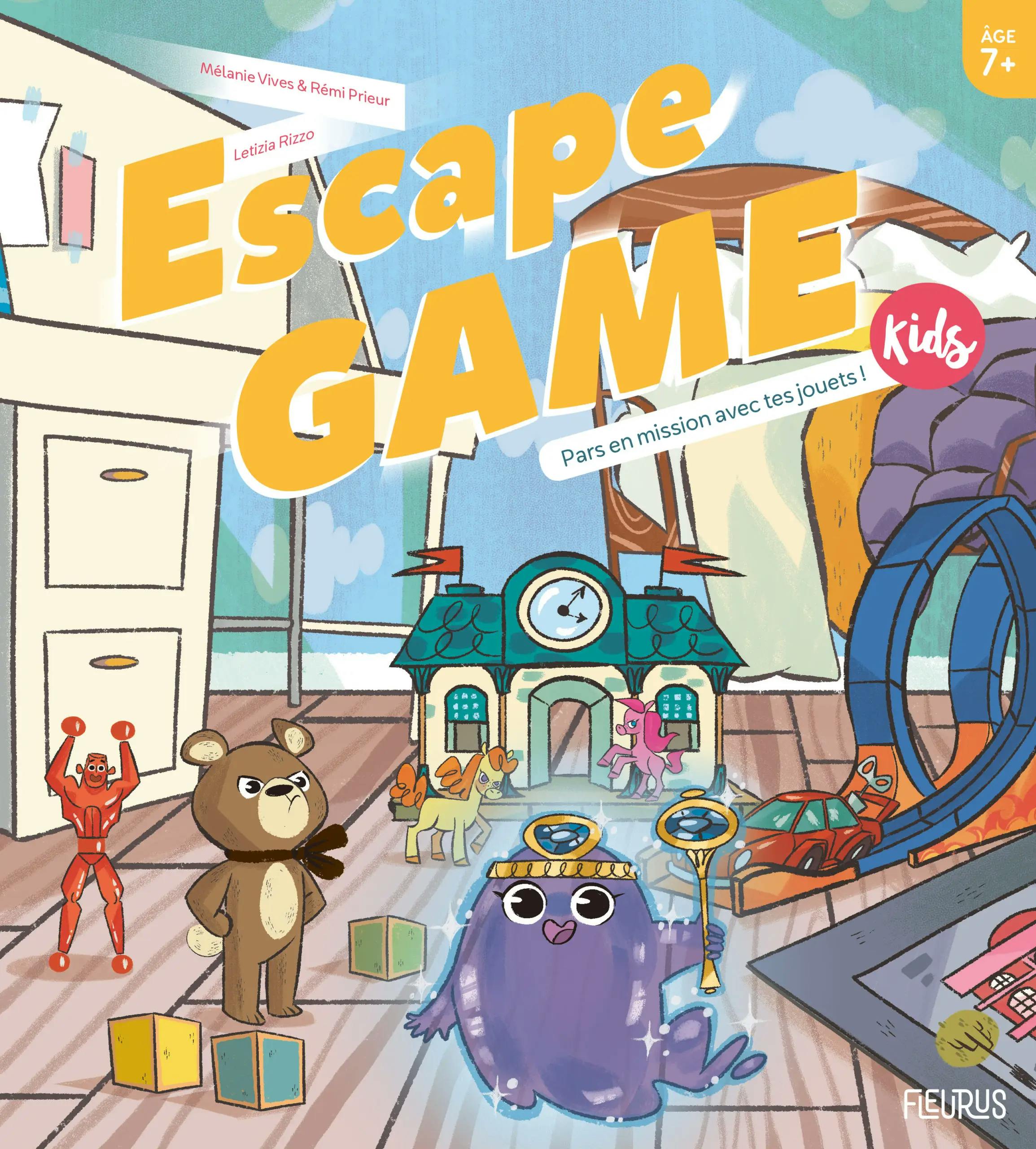 Escape Game Kids : Pars en mission avec tes jouets !