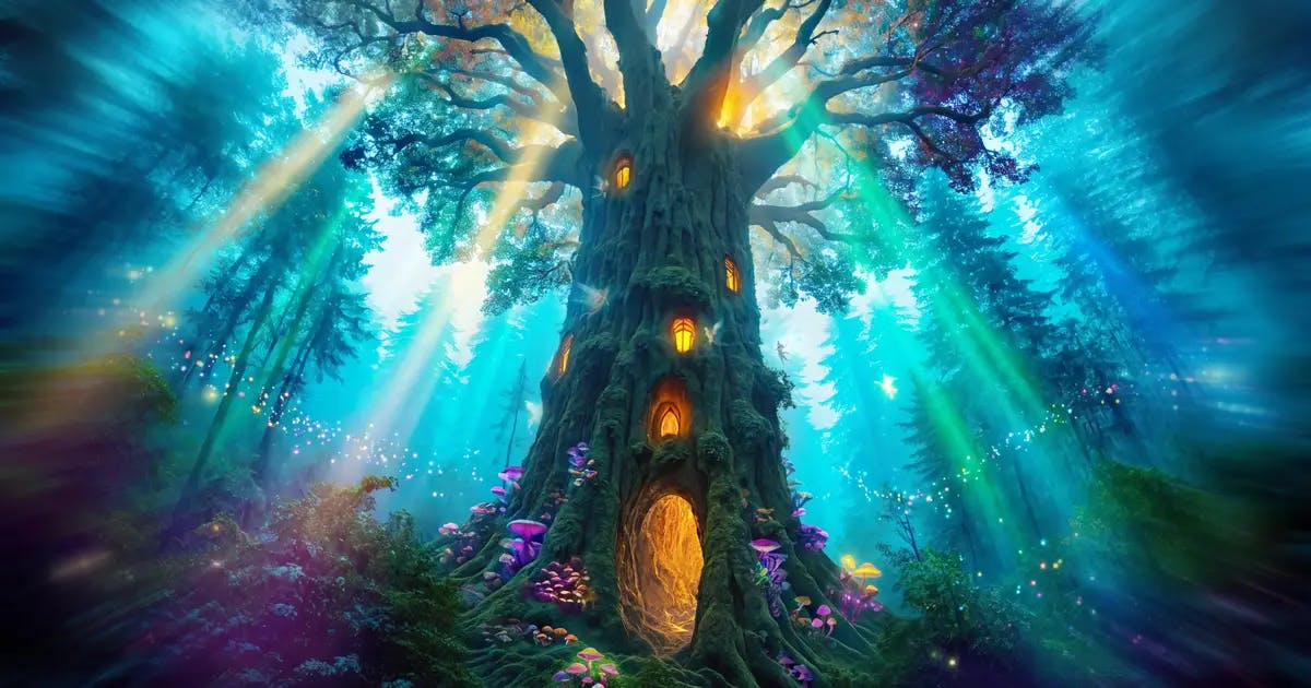 Tír na nÓg, l'arbre du druide