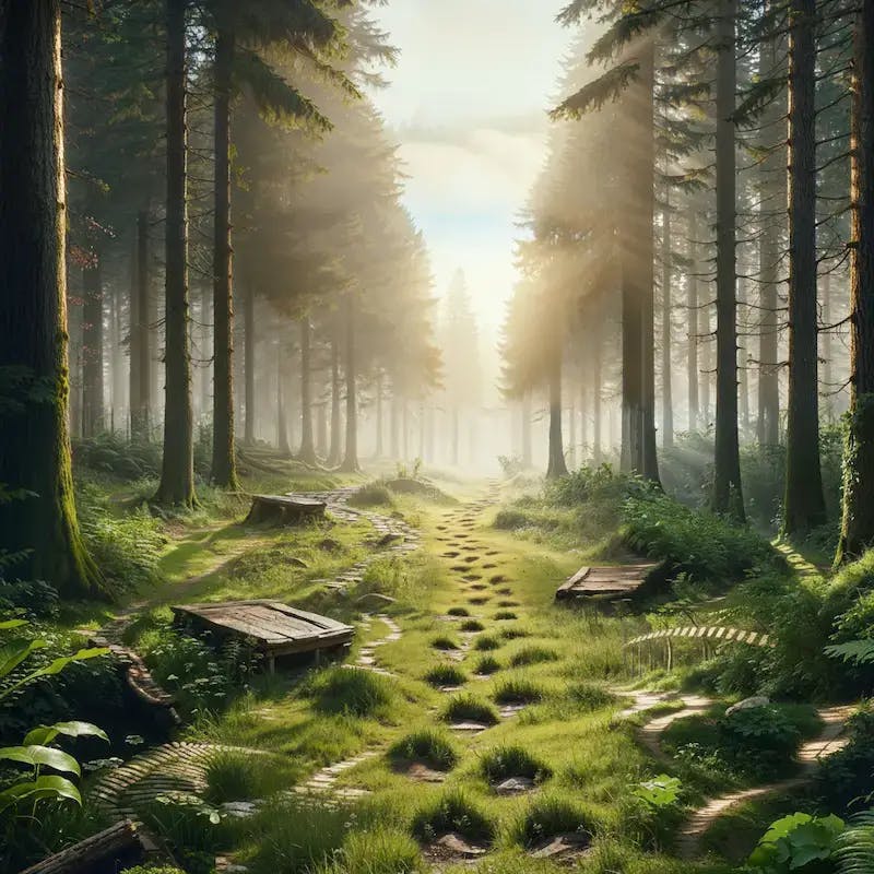 Traque en forêt