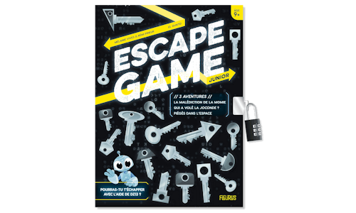 Escape Game Junior : 3 aventures (La malédiction de la momie – Qui a volé la Joconde ? – Piégés dans l’espace)