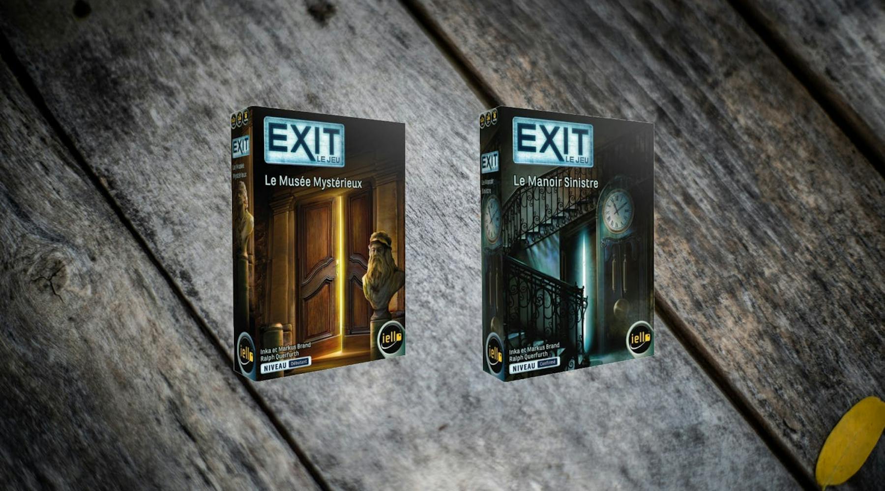 Iello - Jeu de société - Escape Game - Exit Le Musée mysterieux