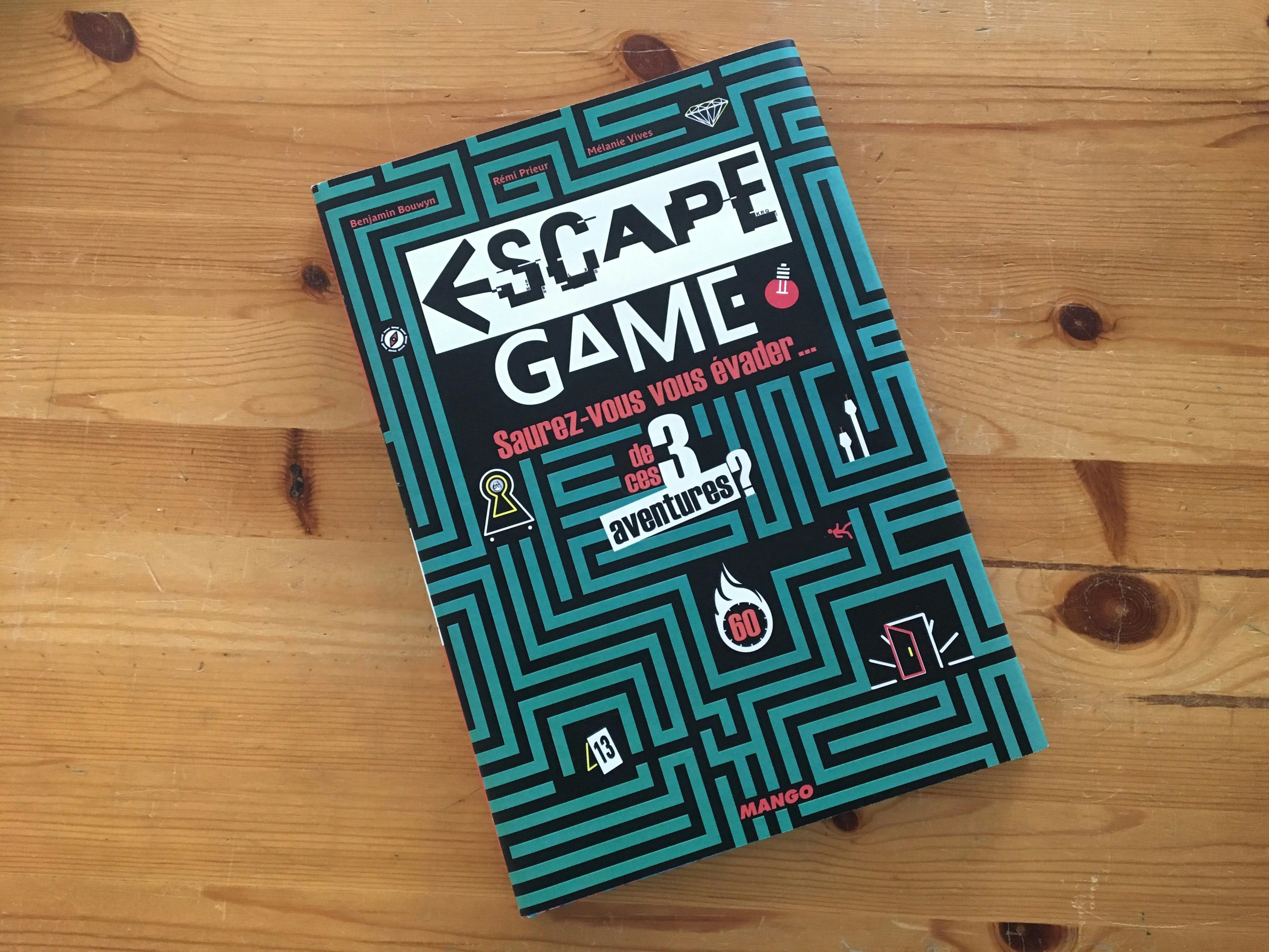 Couverture Escape Game Livre