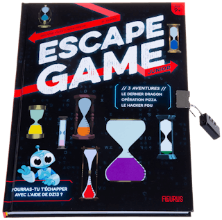 Escape Game Junior : 3 aventures (Le dernier dragon – Opération pizza – Le hacker fou)