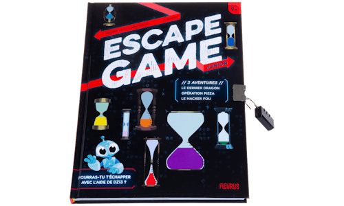 Escape Game Junior : 3 aventures (Le dernier dragon – Opération pizza – Le hacker fou)