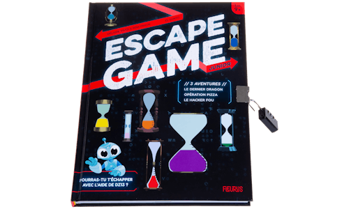 Escape Game Junior : 3 aventures (Le dernier dragon – Opération pizza – Le hacker fou)